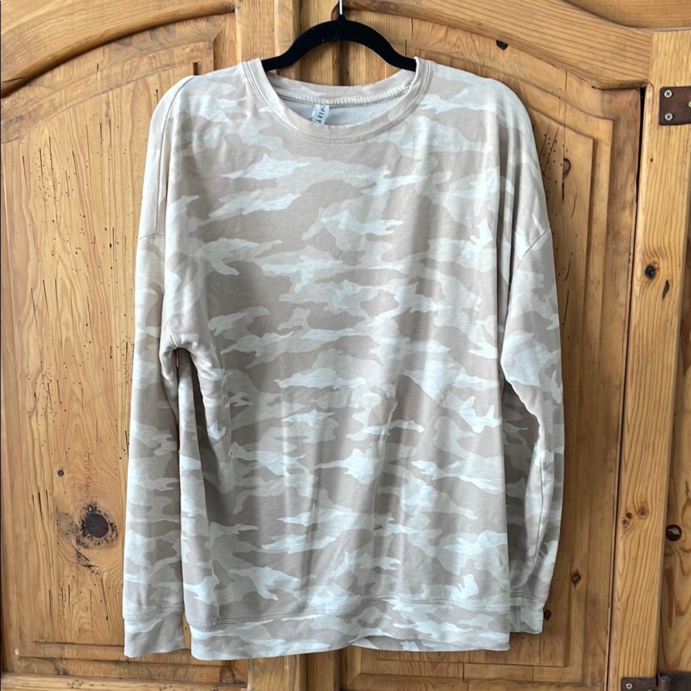 Athleta Camo Sweatshirt